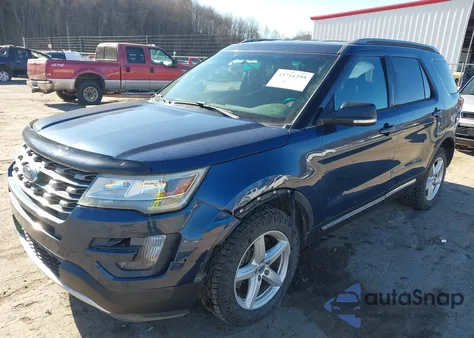 2016 Ford Explorer Xlt из США, поврежденный, VIN 1FM5K8D87GGA55749